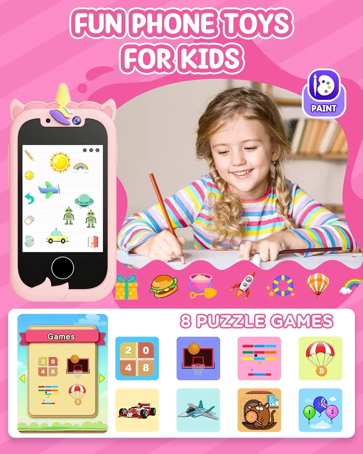 Kids Smart Phone Girls Toy