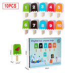 Kid Ice Cream Number Matching Game