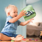 Quiet Sensory Book Soft Cloth Book Cute Cartoon Book Educational Sensory Toy Travel Toys For Boys And Girls