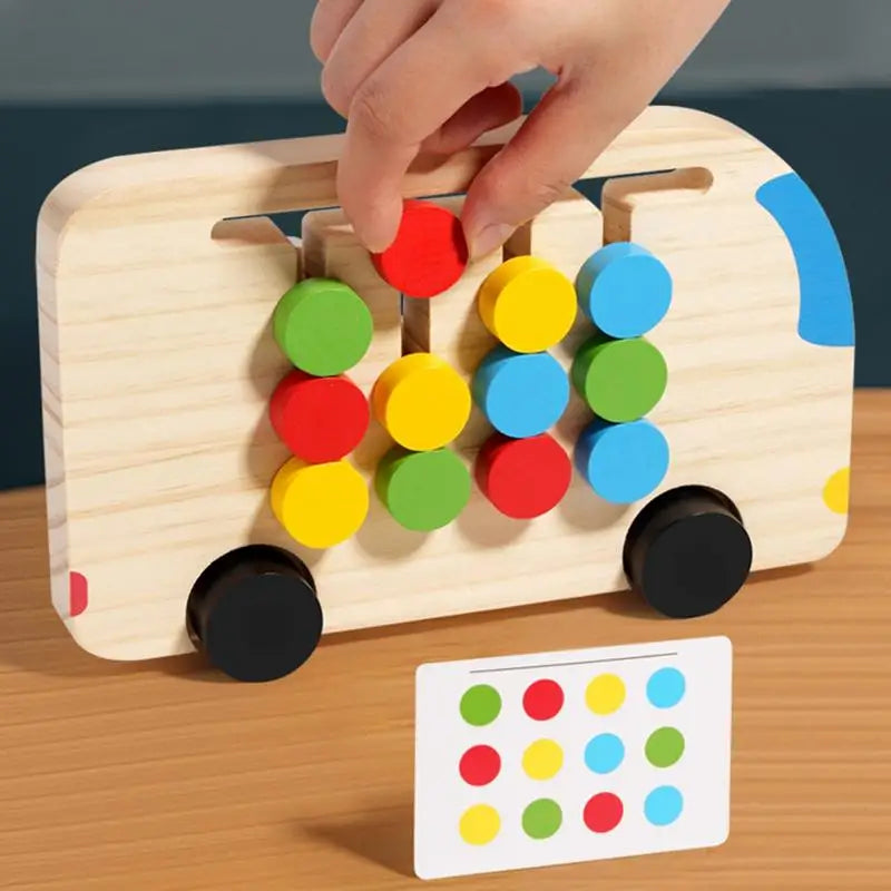 Wooden Color Matching Puzzles
