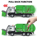 Sanitation Truck with Lights and Sounds, Simulation Recycling Features
