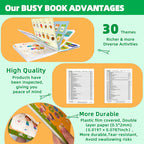 Busy Book for Toddlers 3-6