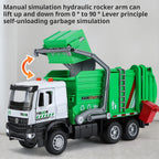 Sanitation Truck with Lights and Sounds, Simulation Recycling Features