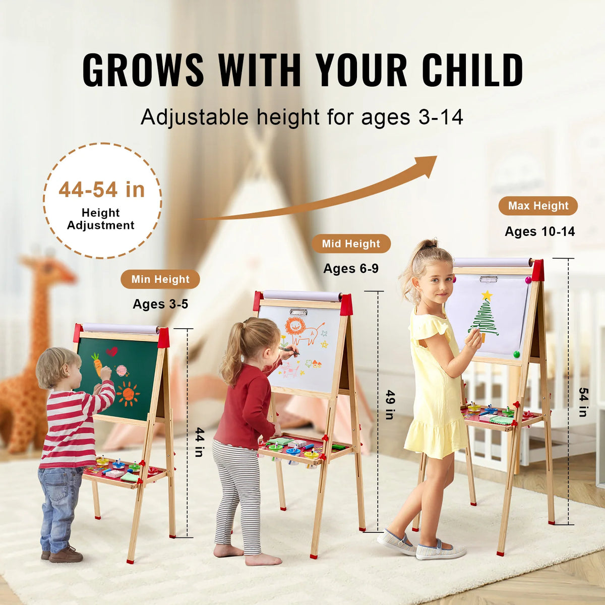 SucceBuy Children Magnetic Drawing Board