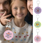 Light Up Electronic Drum Game Keychain