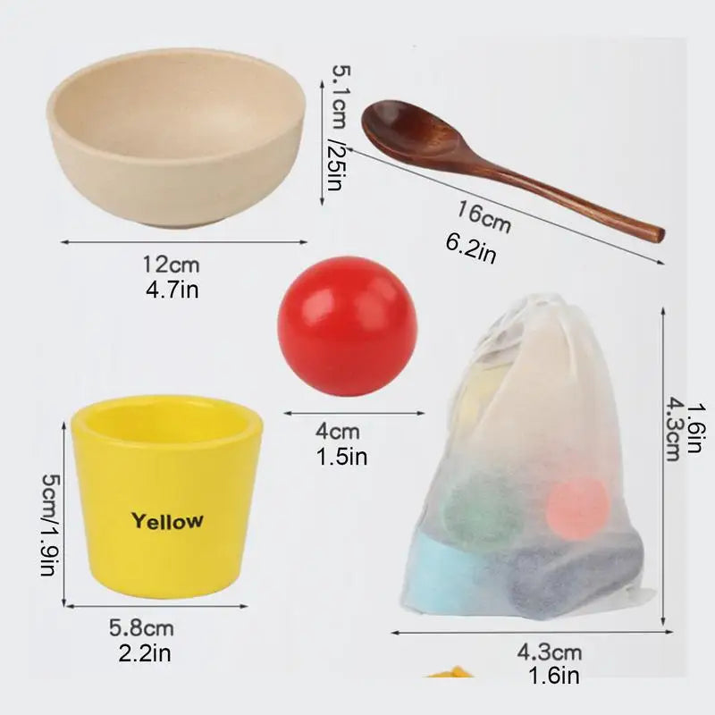 Color Sorting Toy For Toddler