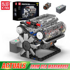 Mould King 10088 The V8 Engine Building Block Assembly