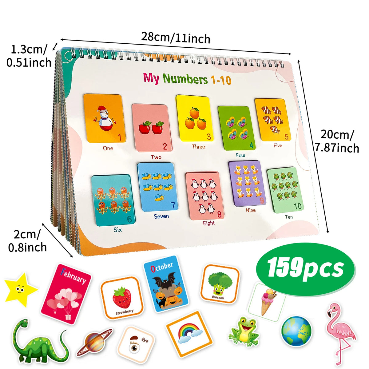 Busy Book for Toddlers 3-6