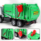 Sanitation Truck with Lights and Sounds, Simulation Recycling Features