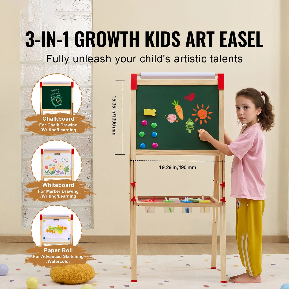 SucceBuy Children Magnetic Drawing Board