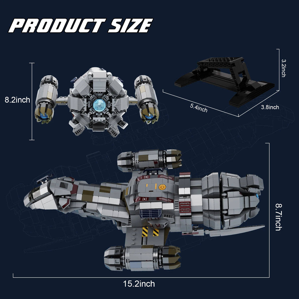 Spaceship Building Blocks
