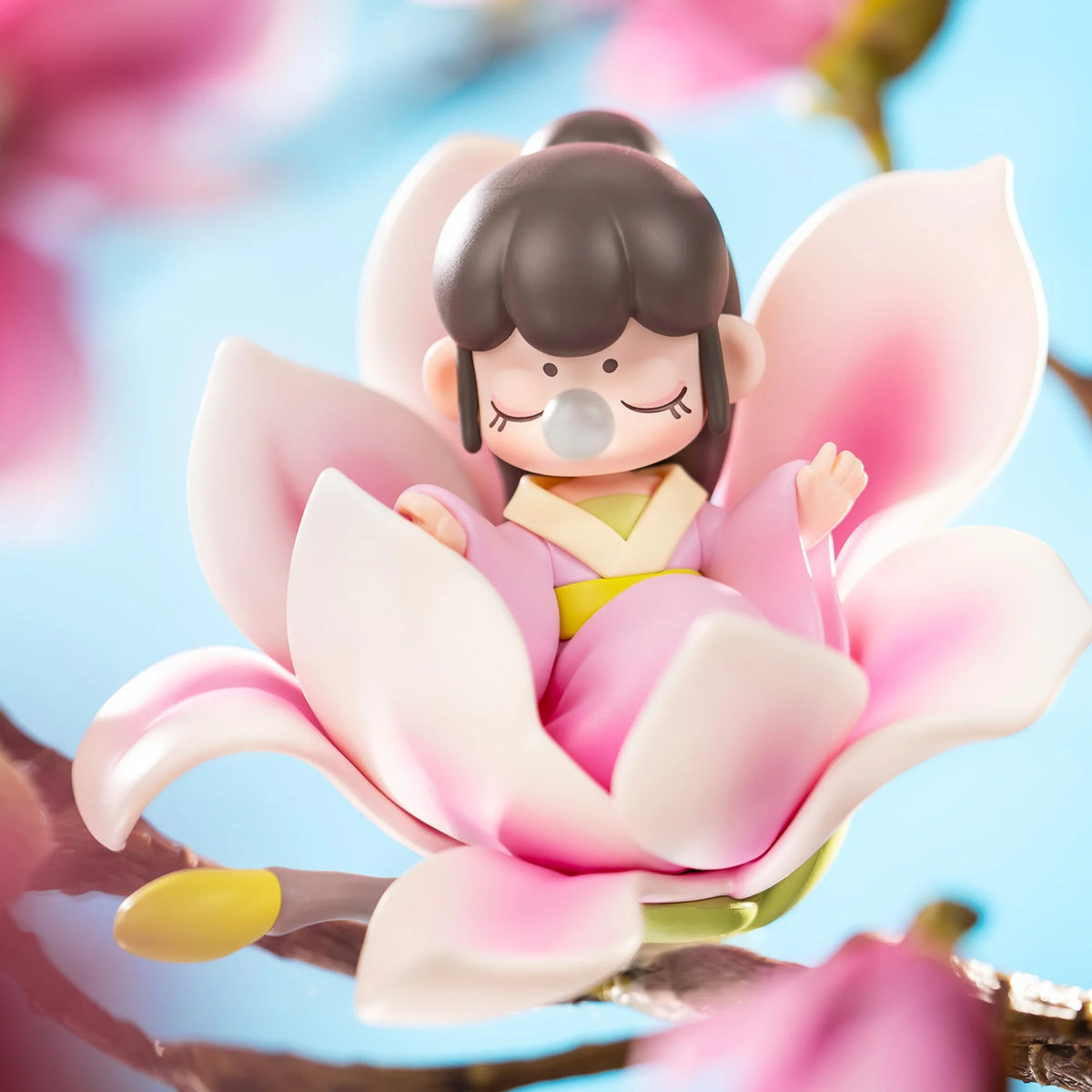 Rolife Nanci Blind Box Nanci's Flower Stories Action Figure Collectible Doll Toys Surprise Box Gift for Kids Friends Adults