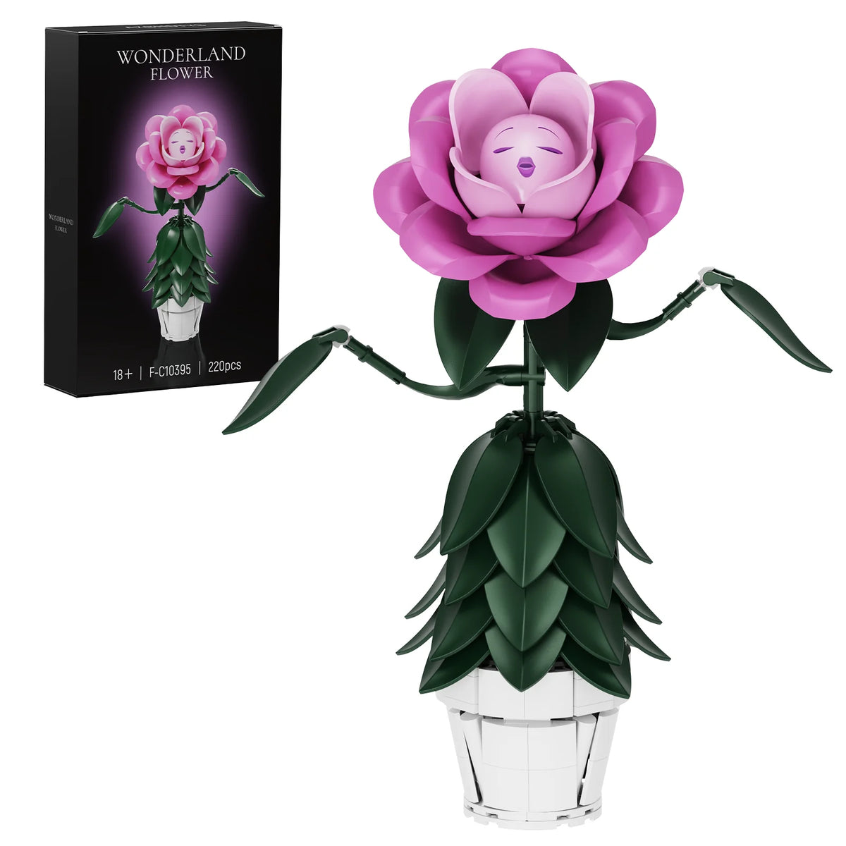 Wonderland Flower Building Blocks Set