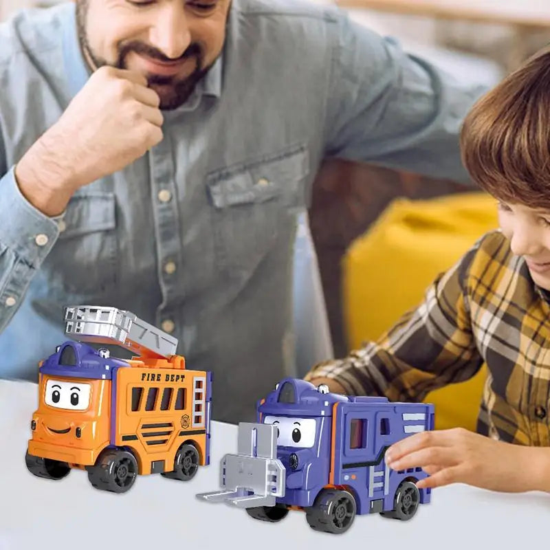 Transformation Toys Anime Robot Car