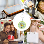 Light Up Electronic Drum Game Keychain